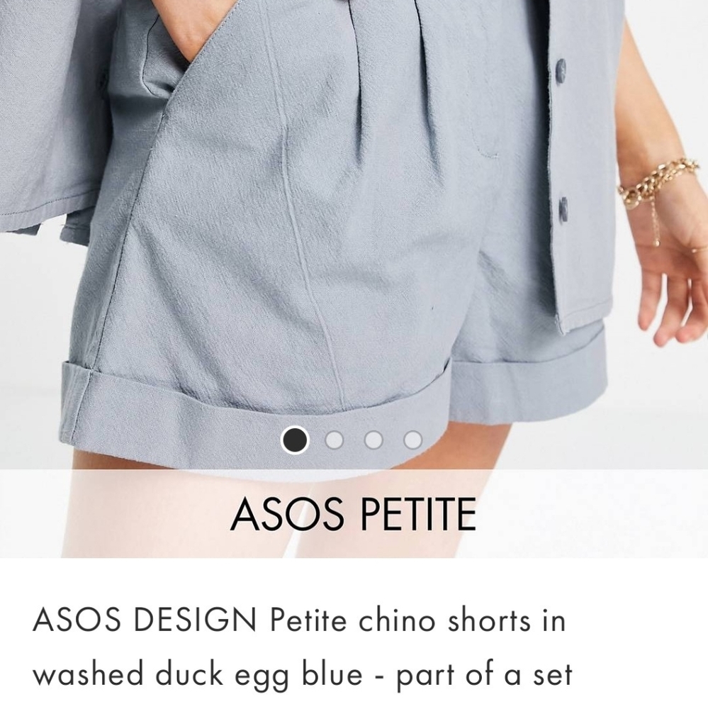 ISO ASOS chino shorts